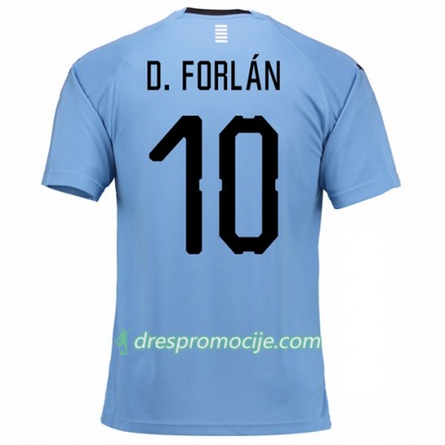 Urugvaj Dres D.Forlan 10 Domaći Svjetsko prvenstvo 2018 Urugvaj Dres D.Forlan 10 Domaći Svjetsko prvenstvo 2018
